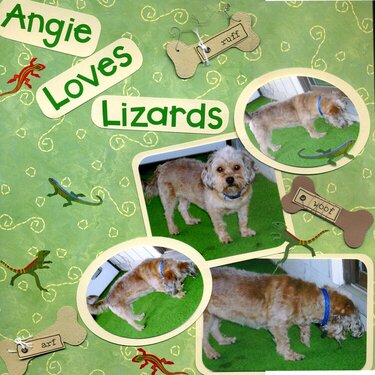 Angie Loves Lizards 2003