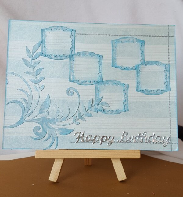 Card made using a sketch by Bev Code