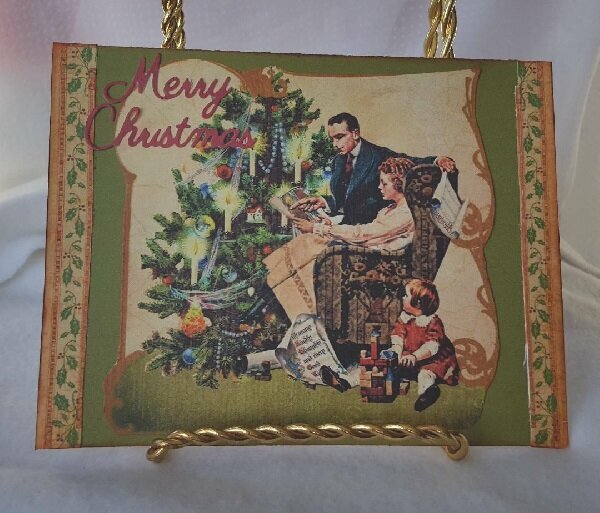 Merry Christmas vintage style