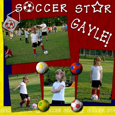 Soccer Star Gaylie pg 1