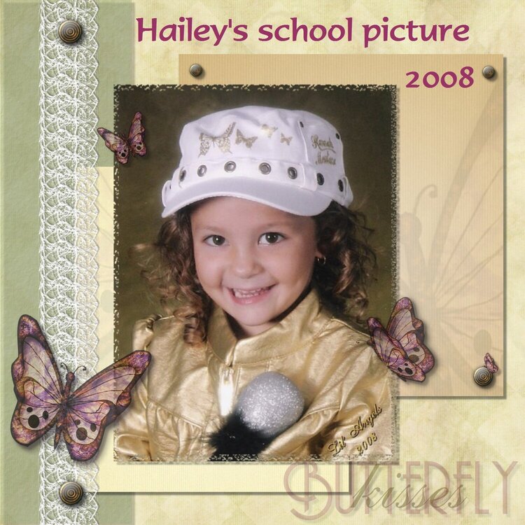Hailey&#039;s school picture