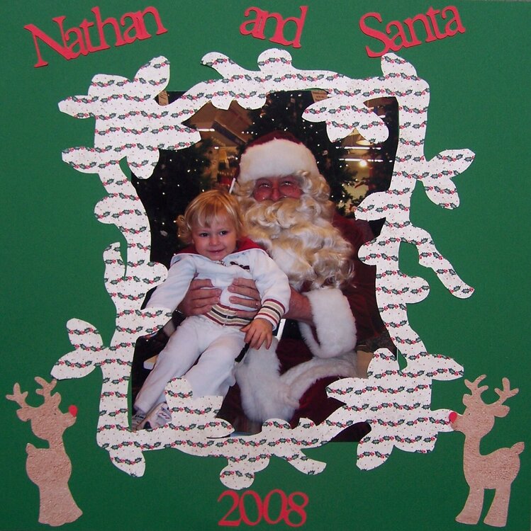 Nathan and Santa