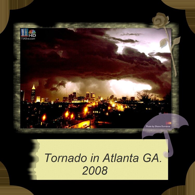 Tornado in Atlanta Georgia