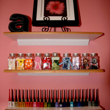 Embellishment Shelves