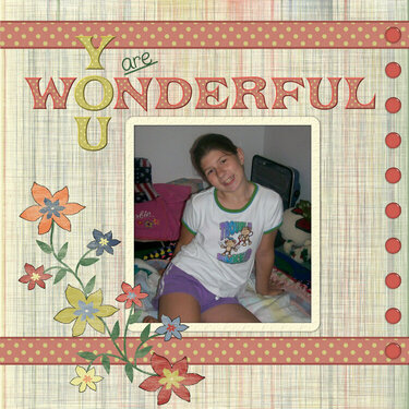You are Wonderful...