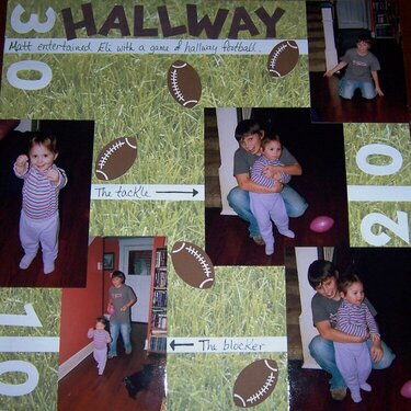 Hallway football