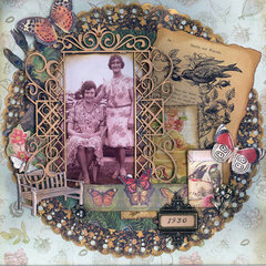 A Day In The Garden ~ 1930 - Scraps of Darkness Kit