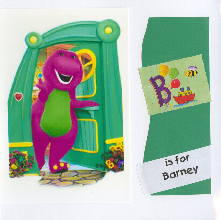B is for Barney