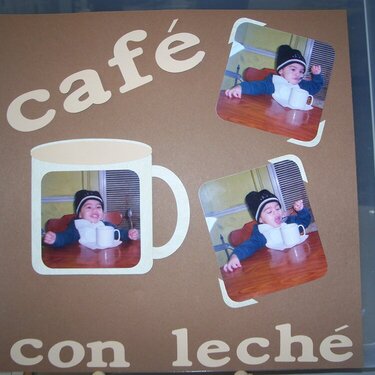 Cafe con leche (Coffee with milk)