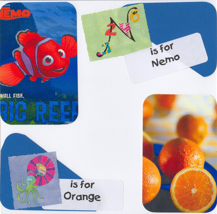 N is for Nemo &amp; O is for Orange