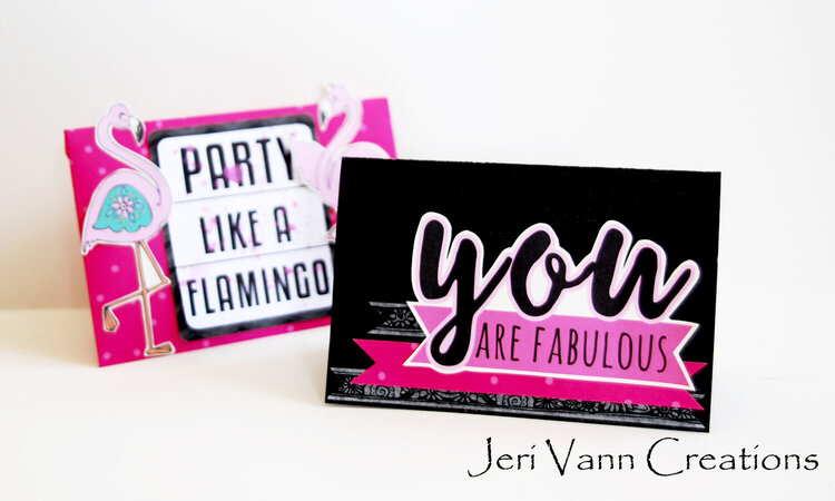 Party Like A Flamingo Card + Envelope