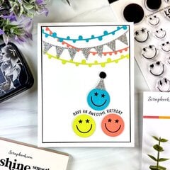 Happy Face Birthday Card