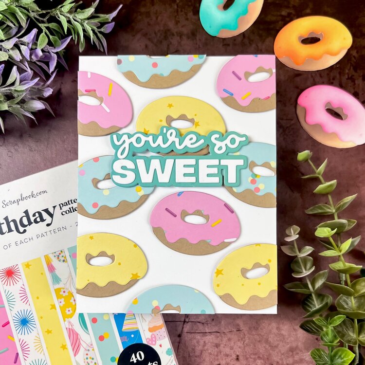 You&#039;re So Sweet Doughnut Cards