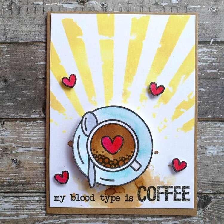 my blood type is coffee