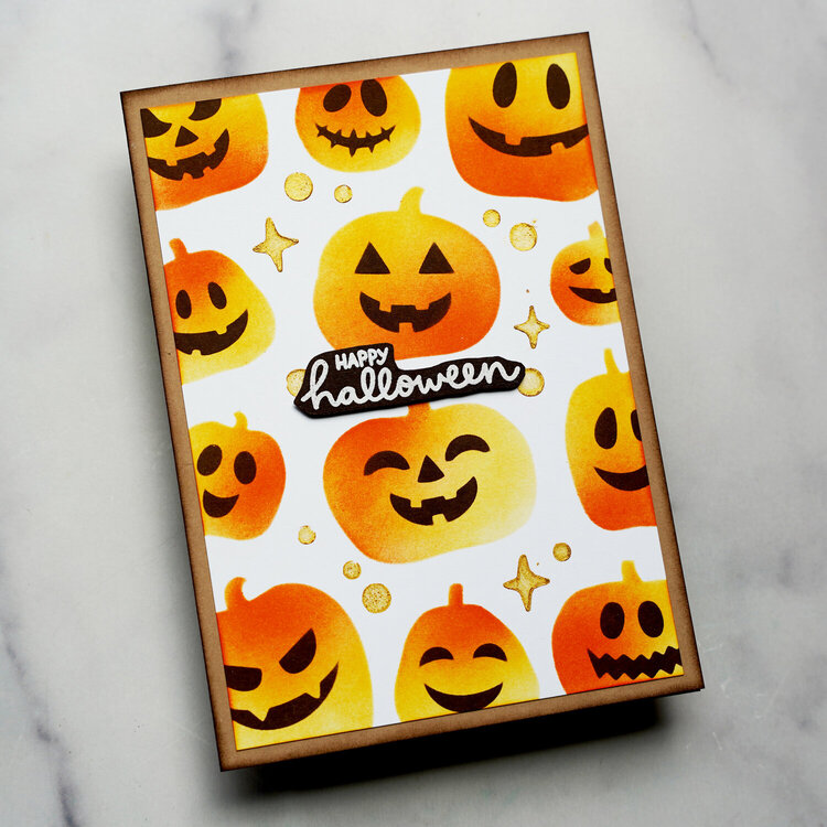 Fall/Halloween Pumpkin Cards!