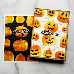 Fall/Halloween Pumpkin Cards!