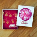 Elegant Ornaments Christmas Cards