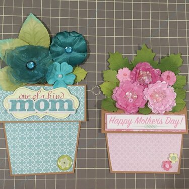 Mothers Day Flower Pot card