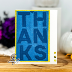 Thanks Clean & Simple Card