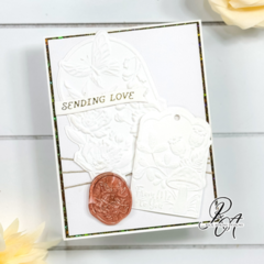 Sending Love Wax Seal Card