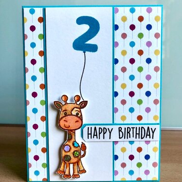 Happy Giraffe Birthday