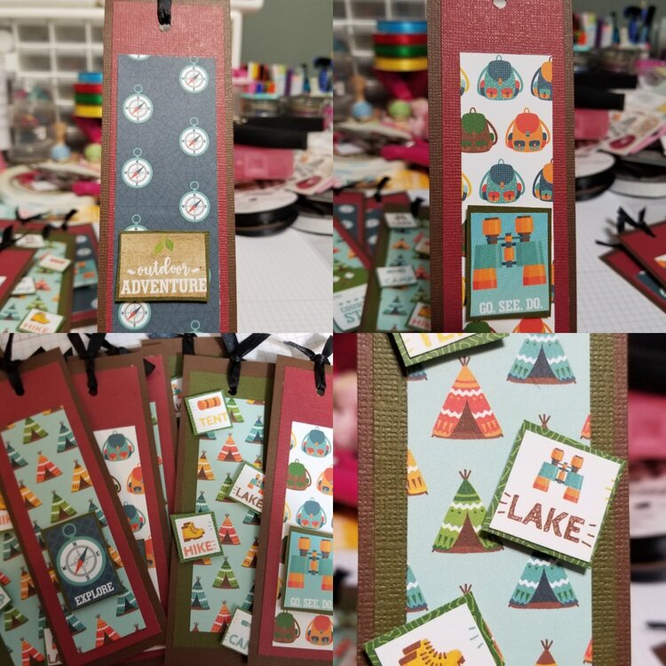 Camping Bookmarks