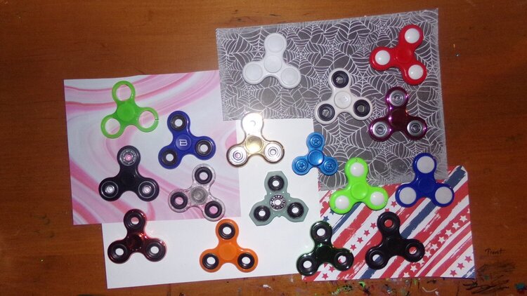 My Fidget Spinner Collection