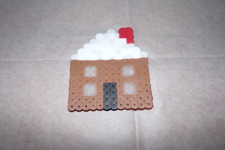 Perler Bead House