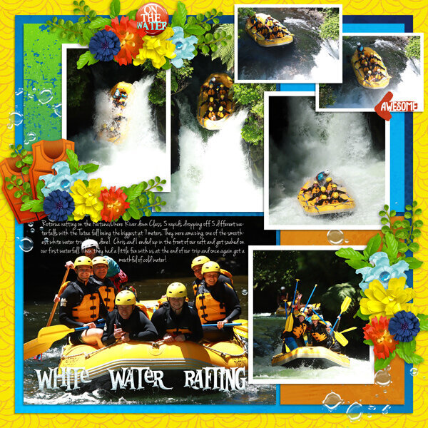 NZ White water Rafting