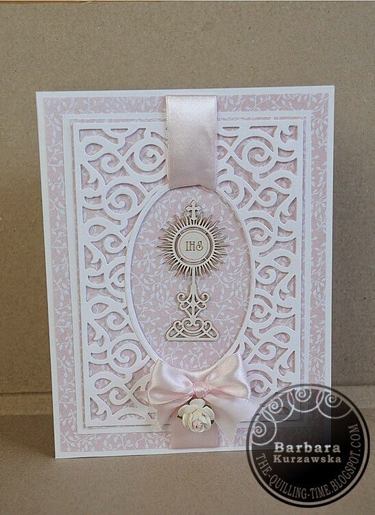 First Holy Communion card