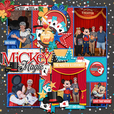 Meeting Magician Mickey