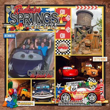 Start Your Engines at Radiator Springs Racers