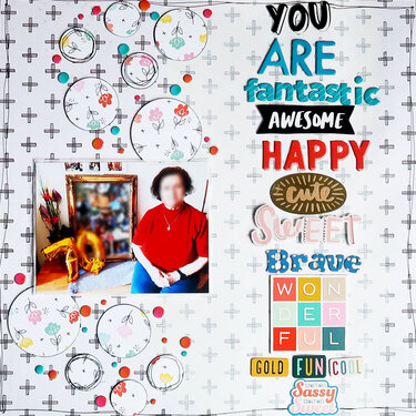 12x12&quot; Scrapbook Layout Share