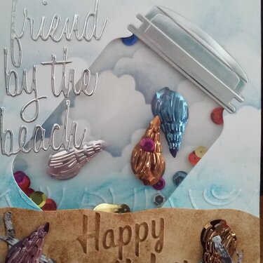 Beach Happy Birthday Card