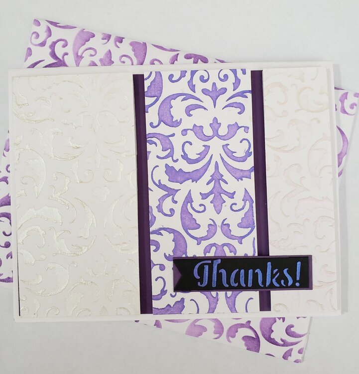 Light Thank You Card