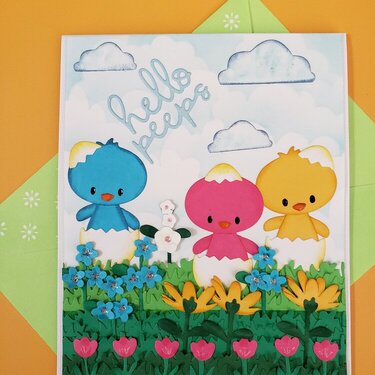 Hello Peeps Card