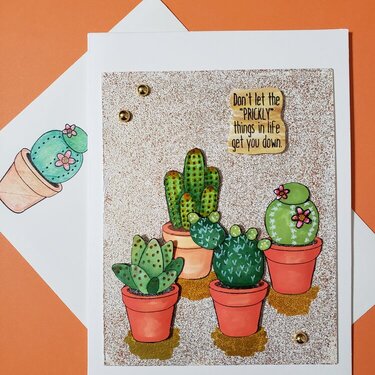 Cactus Birthday Card