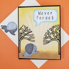 Tri-fold Get Well Card