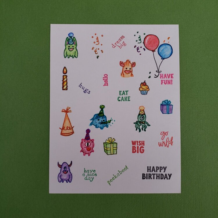 Birthday Peek-A-Boo Card