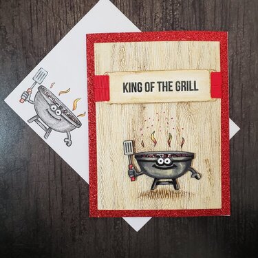 King of the Grill Card