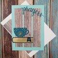Prayers Stitched Card