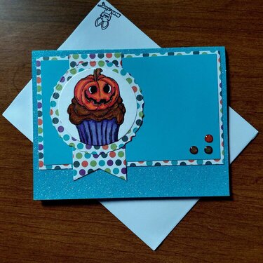 Halloween Pumpkin Cupcake 