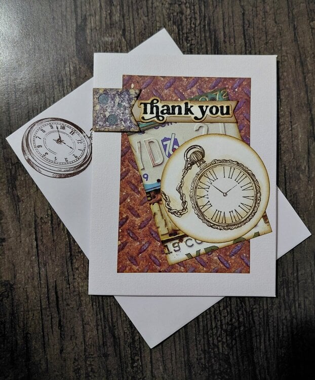 Thank You Card for Son