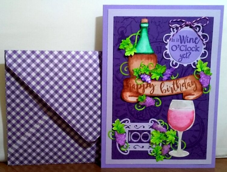 Wine Lover&#039;s Birthday Card