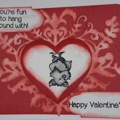 Bat Riddle Valentine Card