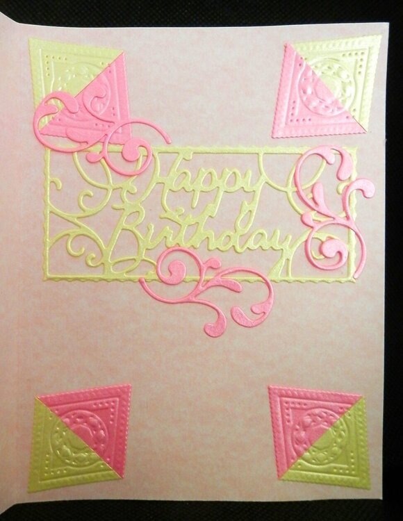 Birthday Card - inside of card