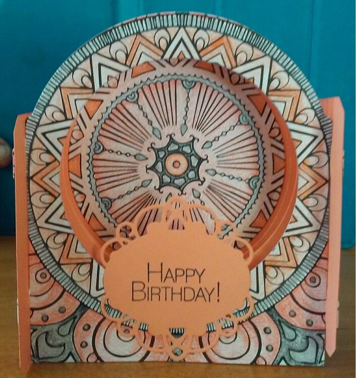 Birthday Card - Spellbinder&#039;s 3D