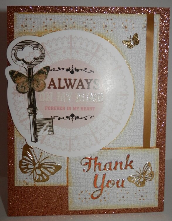 Thank You Note Card