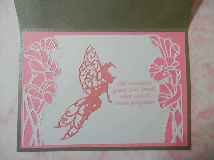 Fairy Card - inside