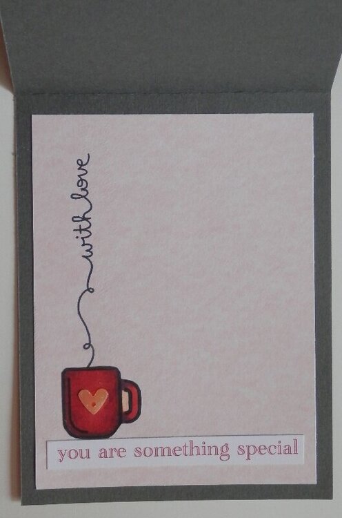 Love You a Latte Card inside